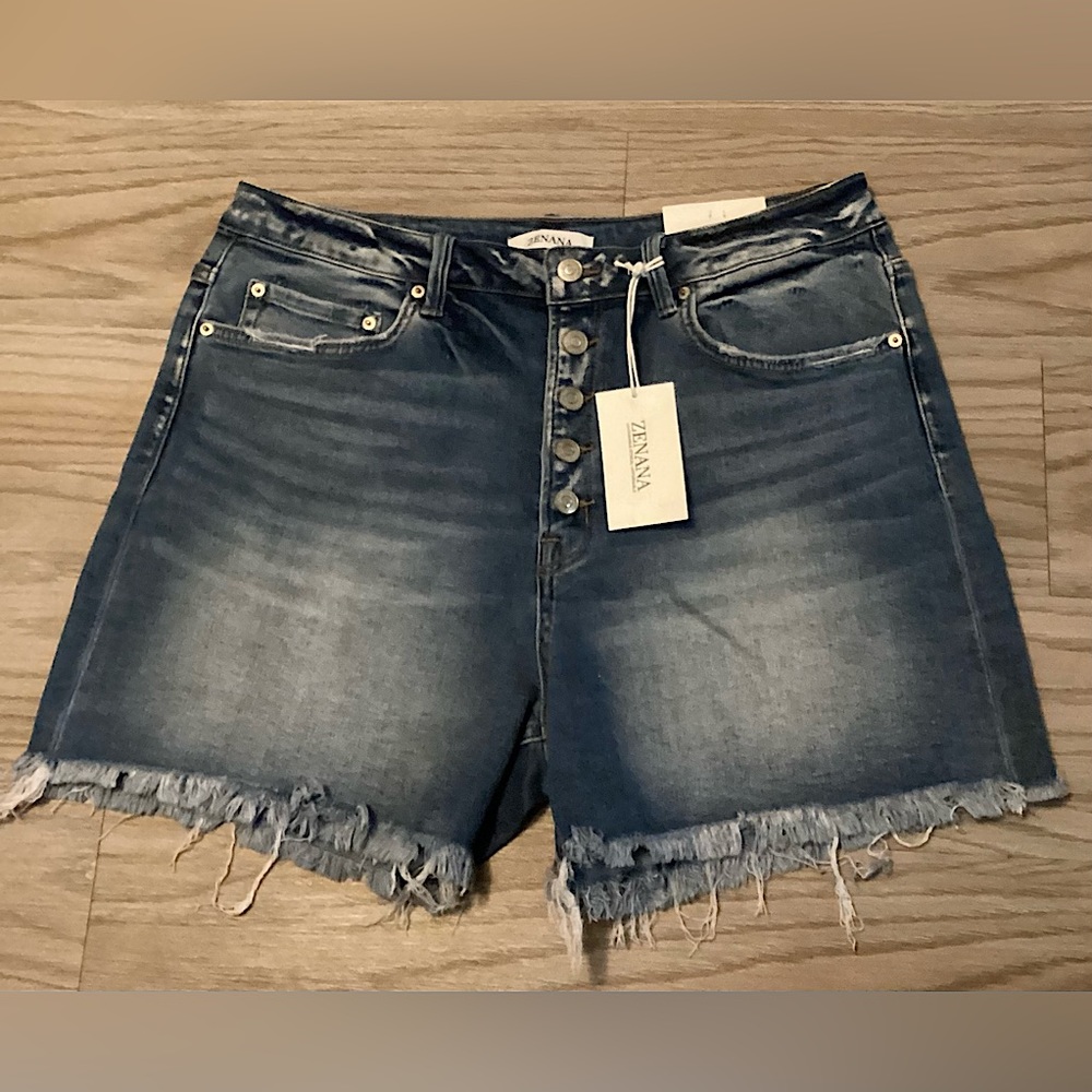 Zenana Blue Jean shorts